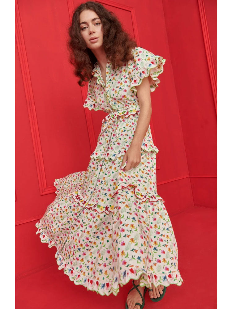 Celia B Nebula Dress White