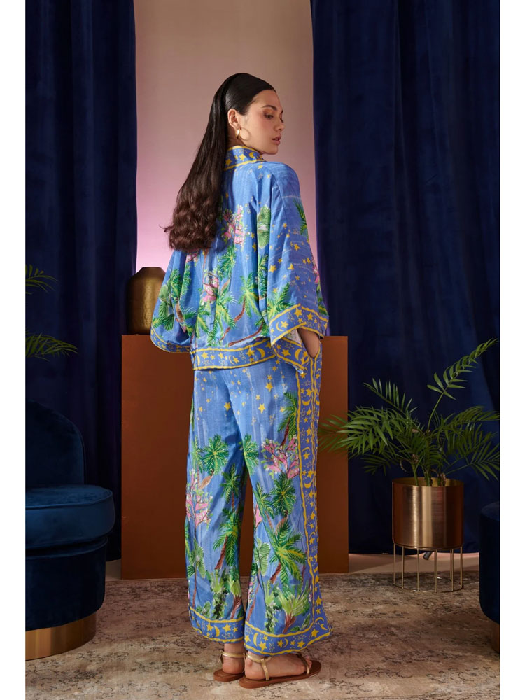 Celia B Noche Pants Blue