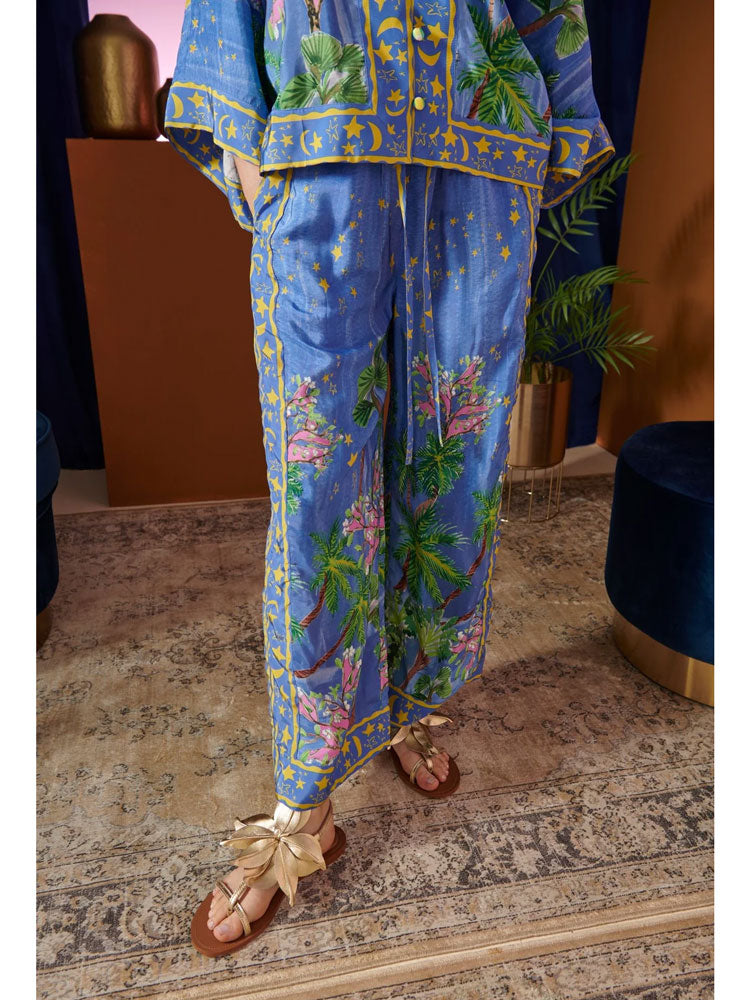 Celia B Noche Pants Blue