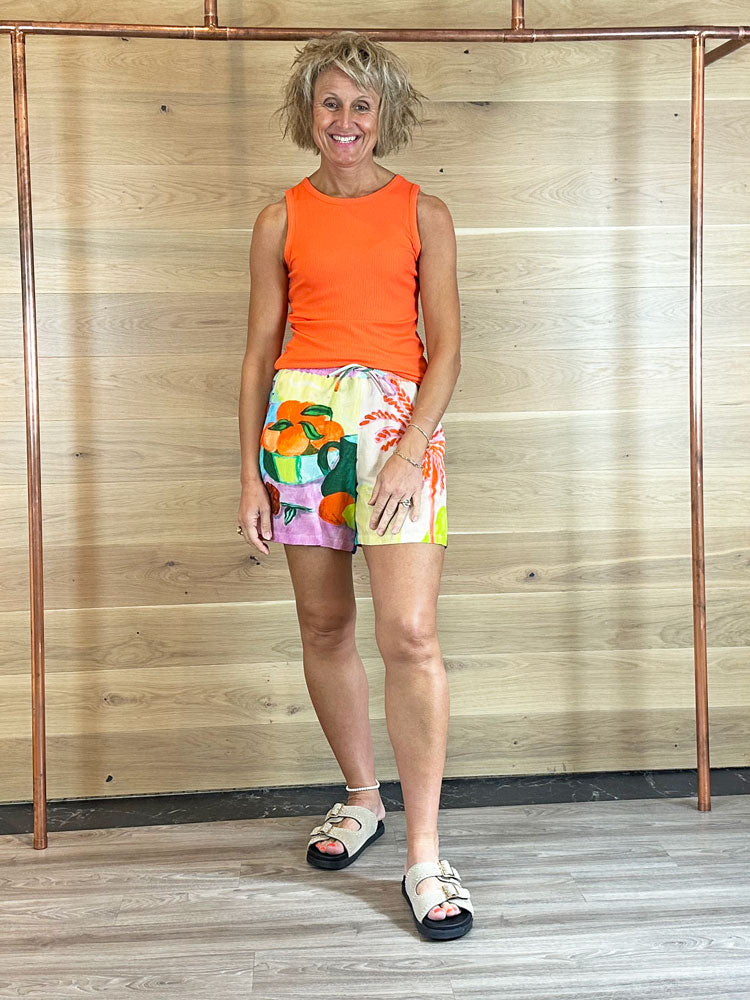 Oilily Pepper Shorts Pastel Lilac