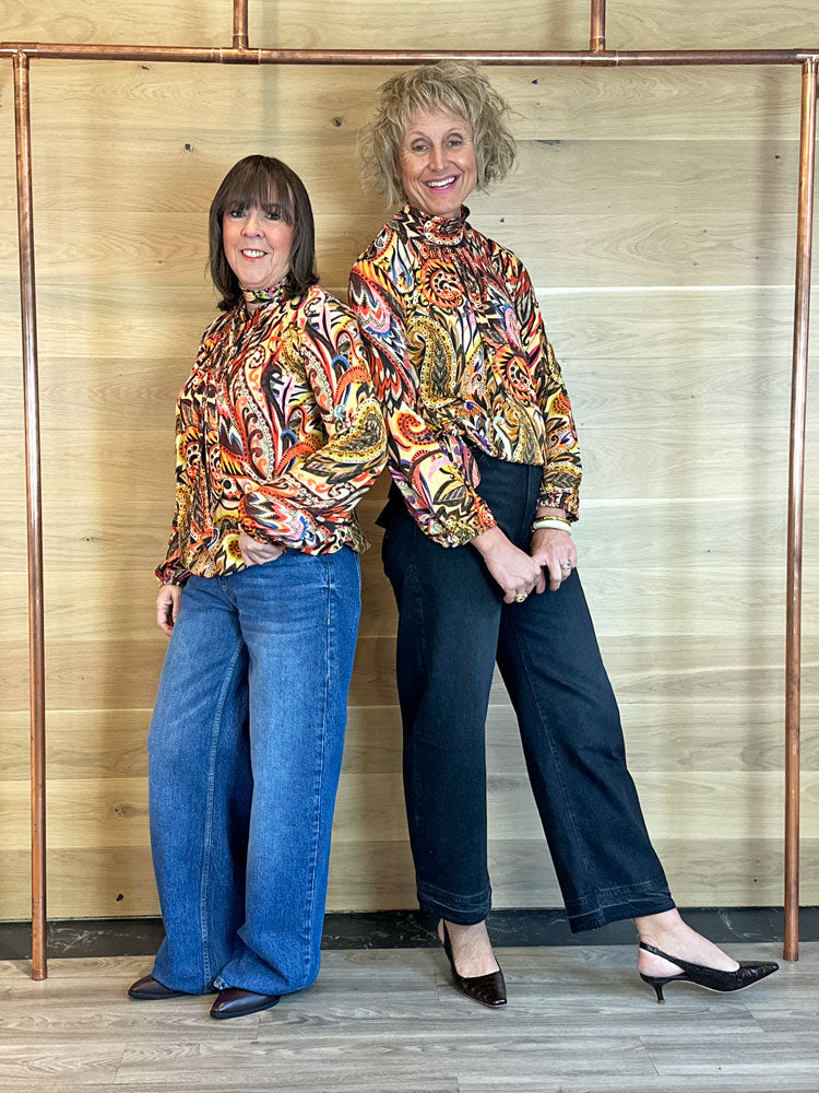 Onjenu Amber Top Wild Paisley