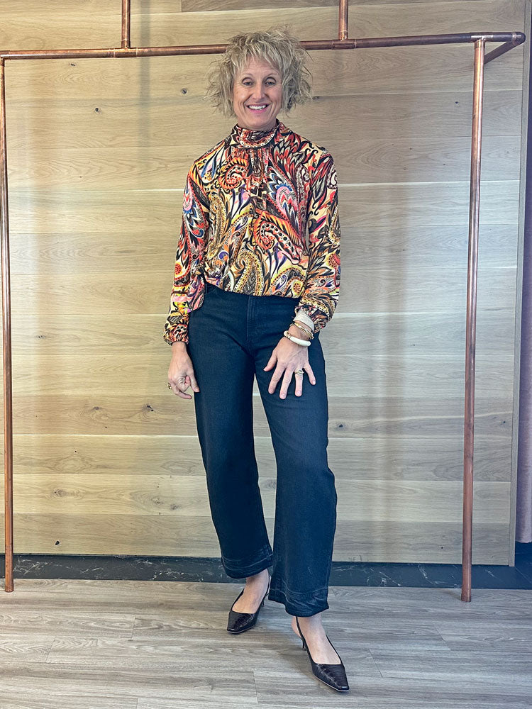 Onjenu Amber Top Wild Paisley