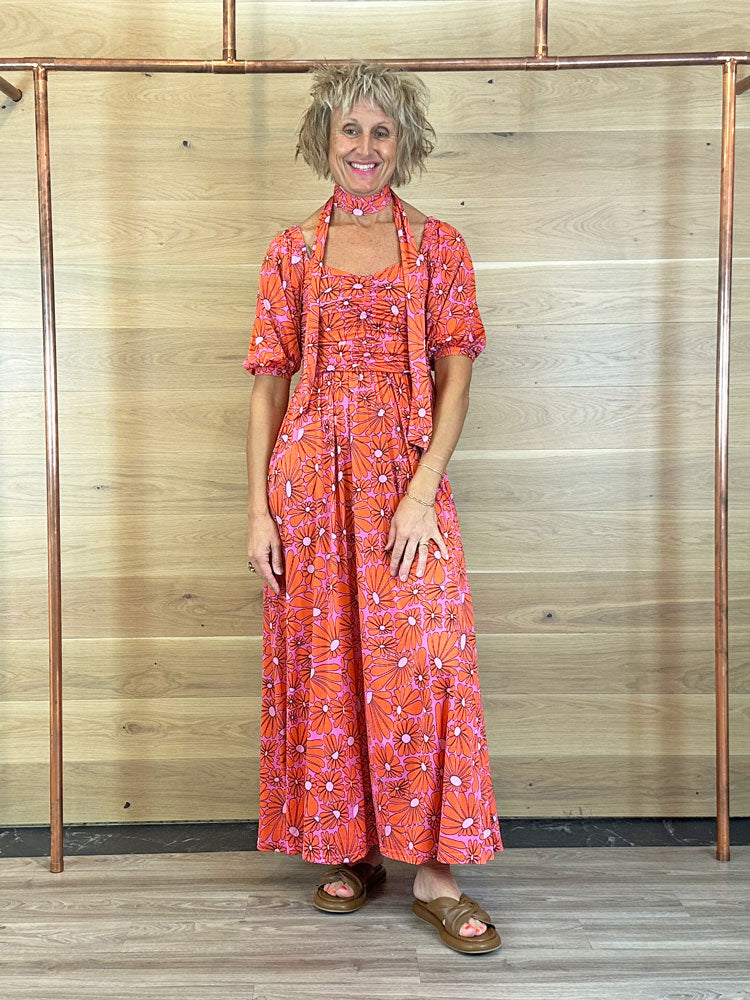 Onjenu Bardot Maxi Daisy Pink