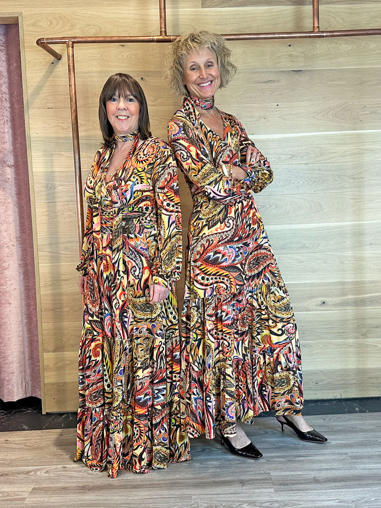 Onjenu Faye Dress Wild Paisley