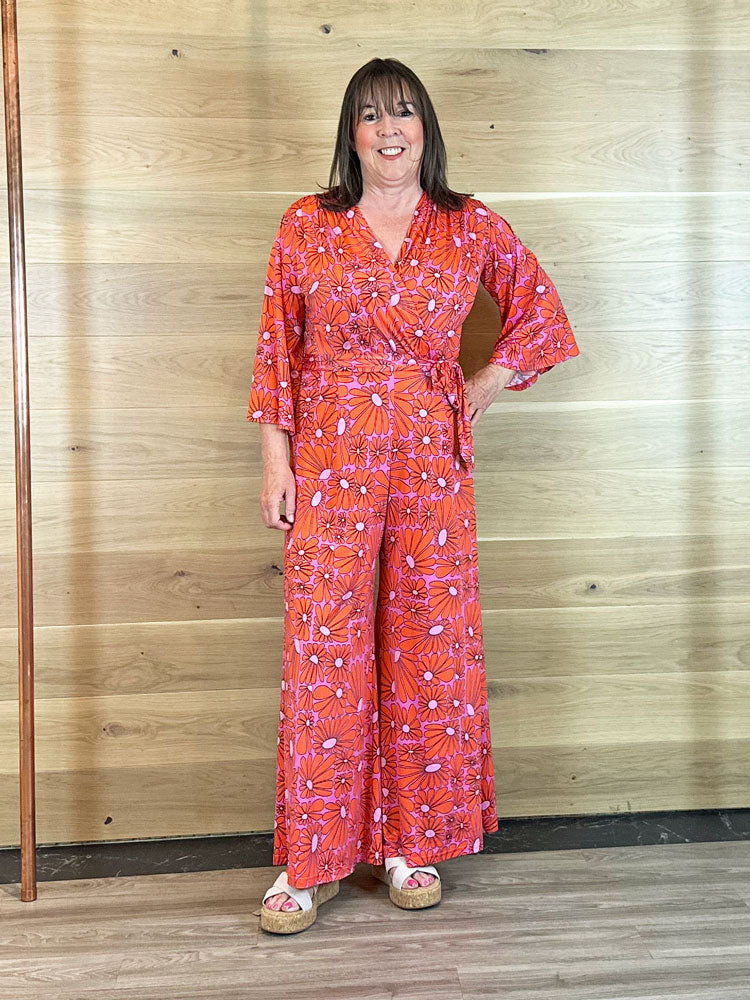 Onjenu Laurie Jumpsuit Daisy Pink
