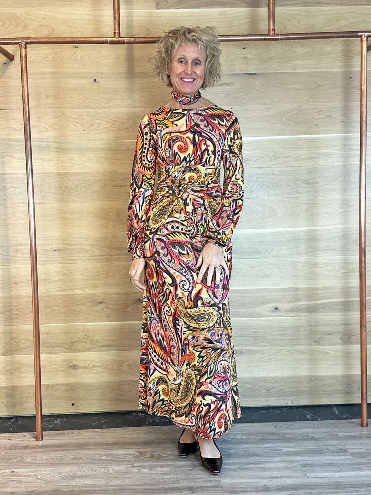 Onjenu Octavia Maxi Dress Wild Paisley