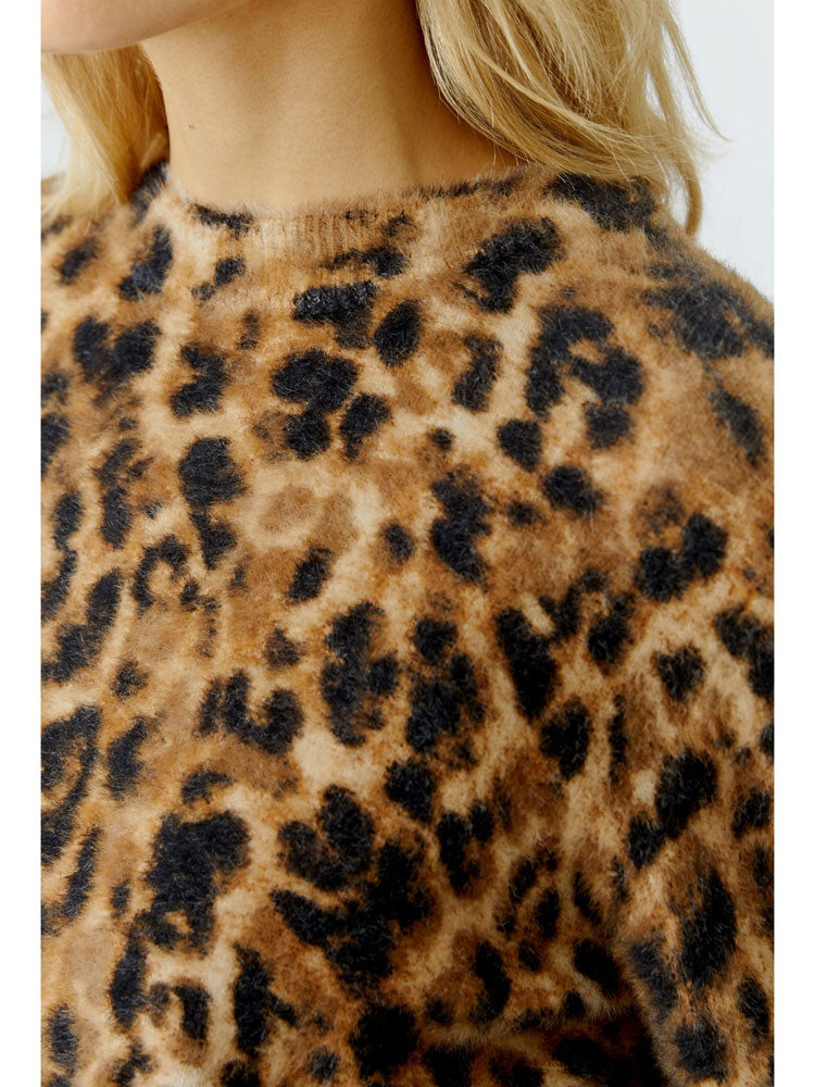 Oui Pullover Camel Grey