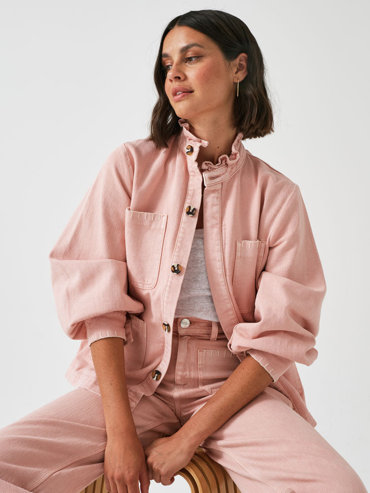 Seventy + Mochi Pablo Jacket Peony Pink