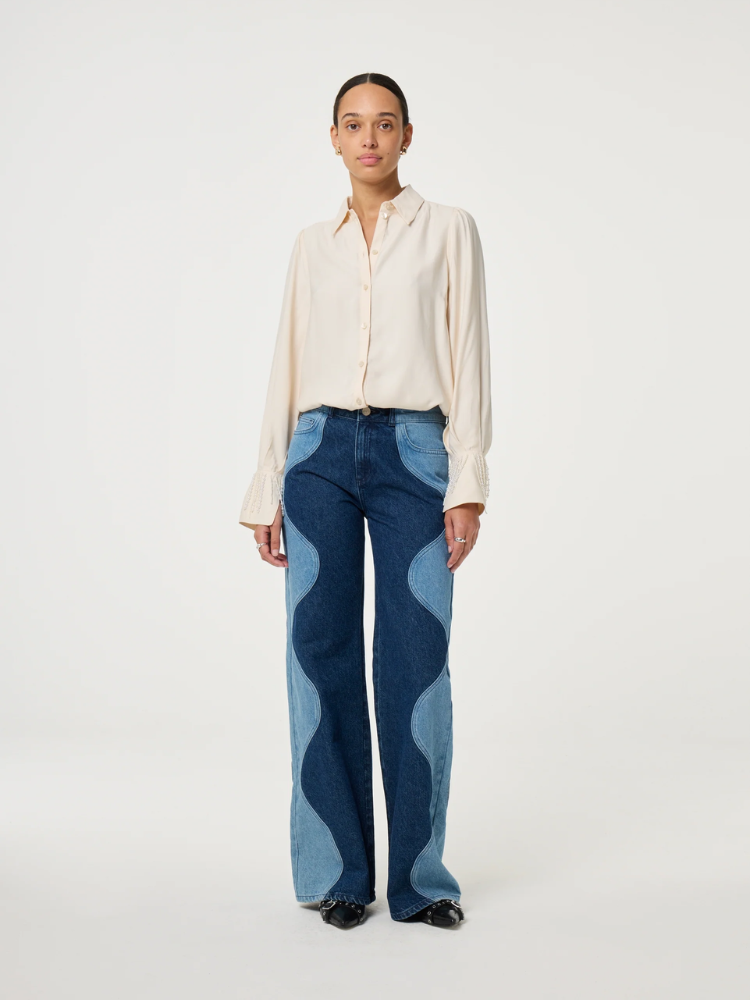 Fabienne Chapot Pearl Blouse Cosy White