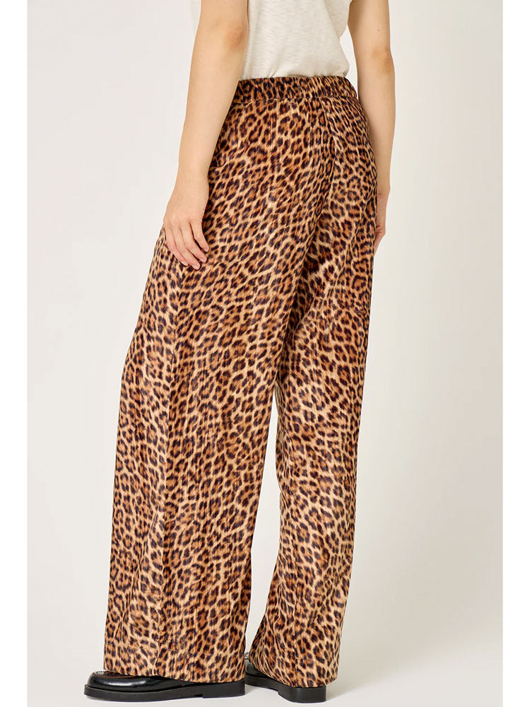 Five Pia Velvet Trousers Leopard
