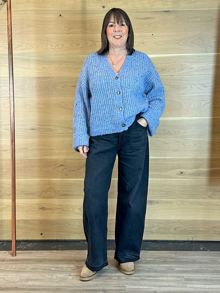 Pieszak Holly Cardigan Knit Blue Mist