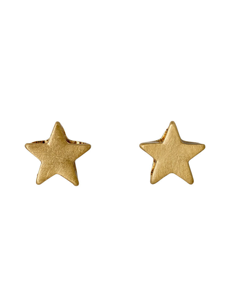 Pilgrim Ava Star Earrings Gold