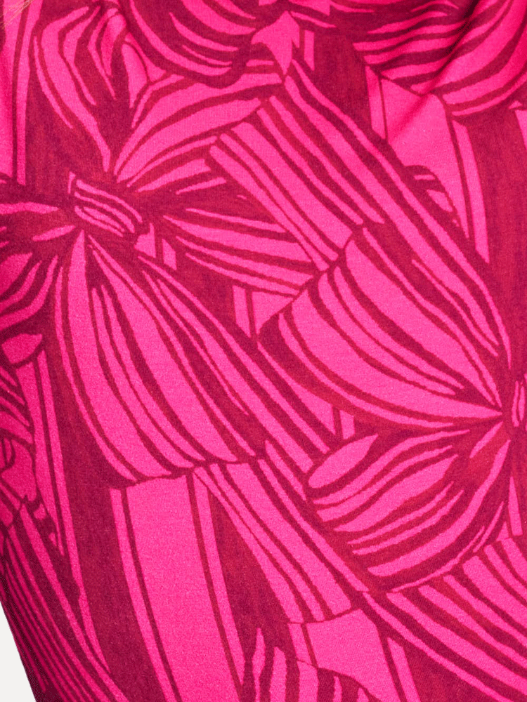 Pom Romi Turtleneck Jersey Ribbon Pink
