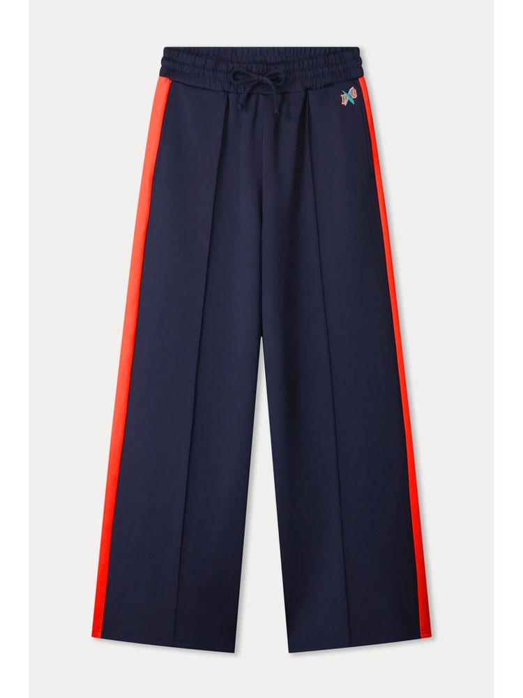 Pom Trackpants Stripe Night Blue