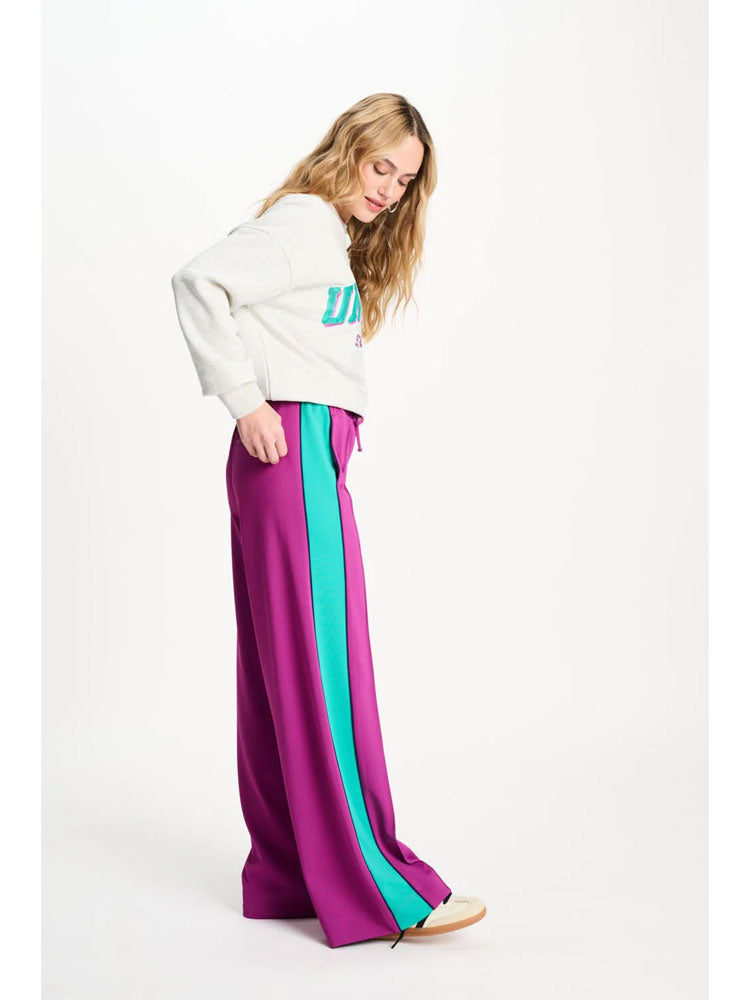 Pom Trackpants Colourblock Wild Purple