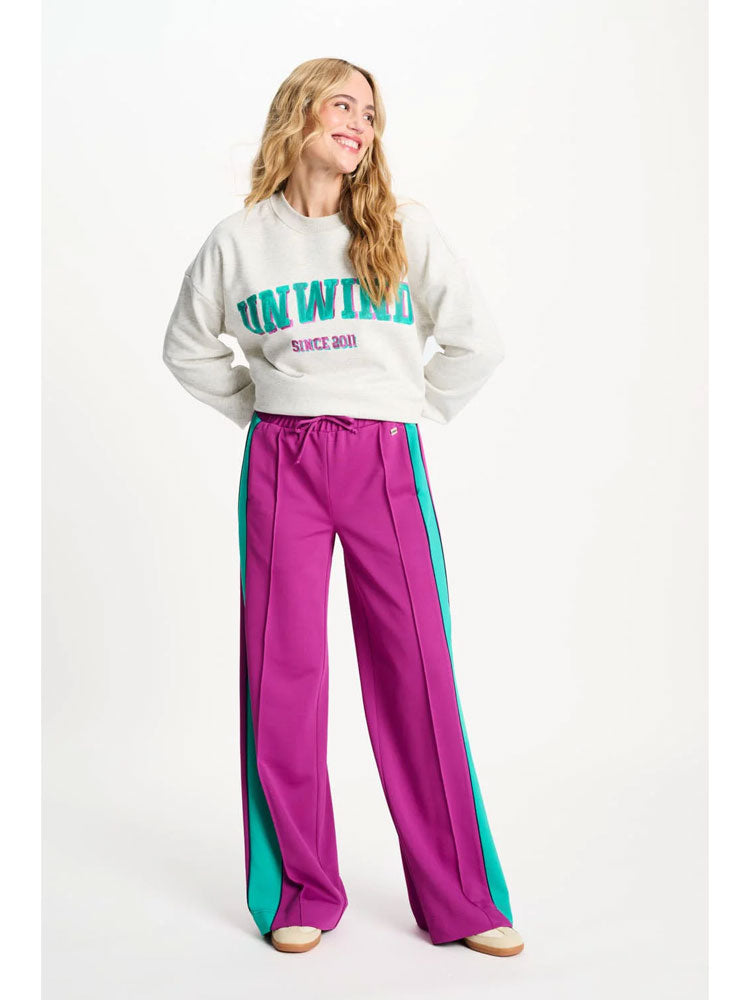 Pom Trackpants Colourblock Wild Purple