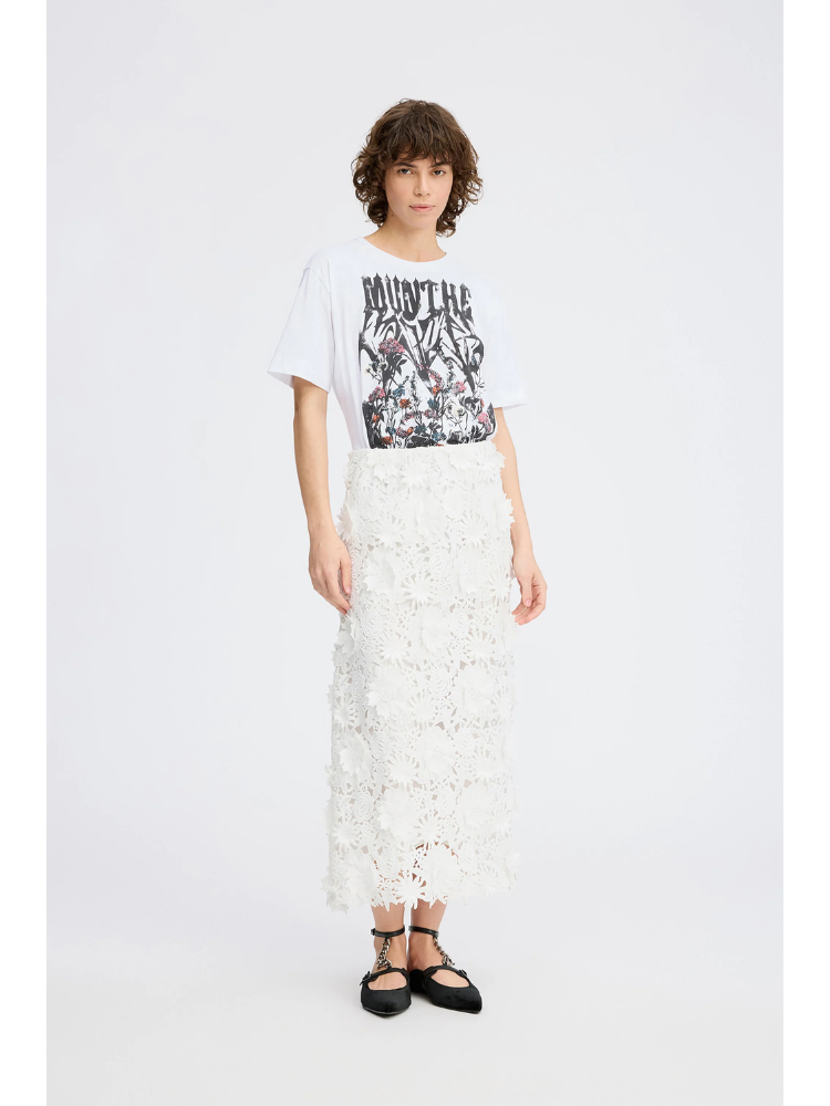 Munthe Prize Printed T-Shirt White