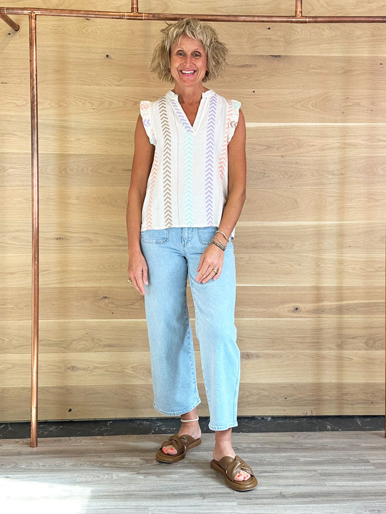 Pulz PzSavanna Blouse Cloud Dancer