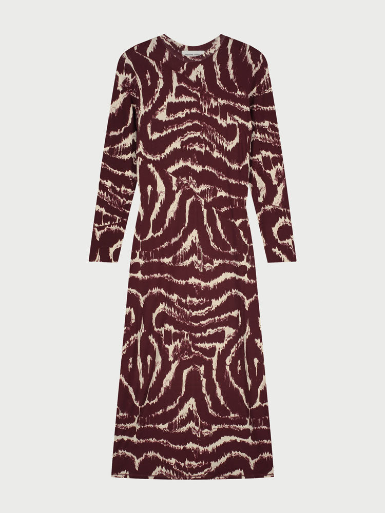Fabienne Chapot Quint Dress Burgundy