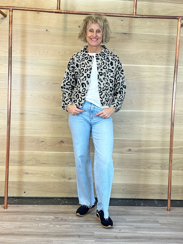 Rino & Pelle Bubbly Jacket Desert Leopard