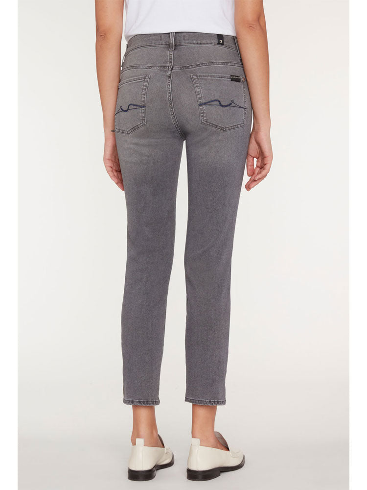 7 For All Mankind Roxanne Bair Jeans Silver Lining