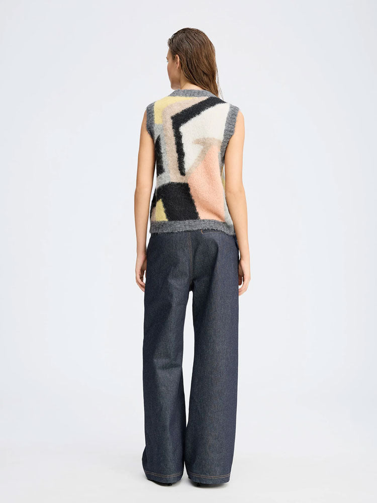 Munthe Rubble Applique Multi-coloured Slipover