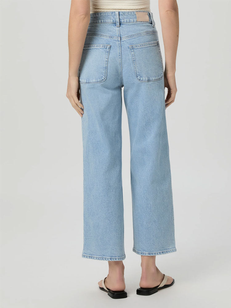 Paige Sasha Ankle Jeans with Welt Patch Pockets Olevia