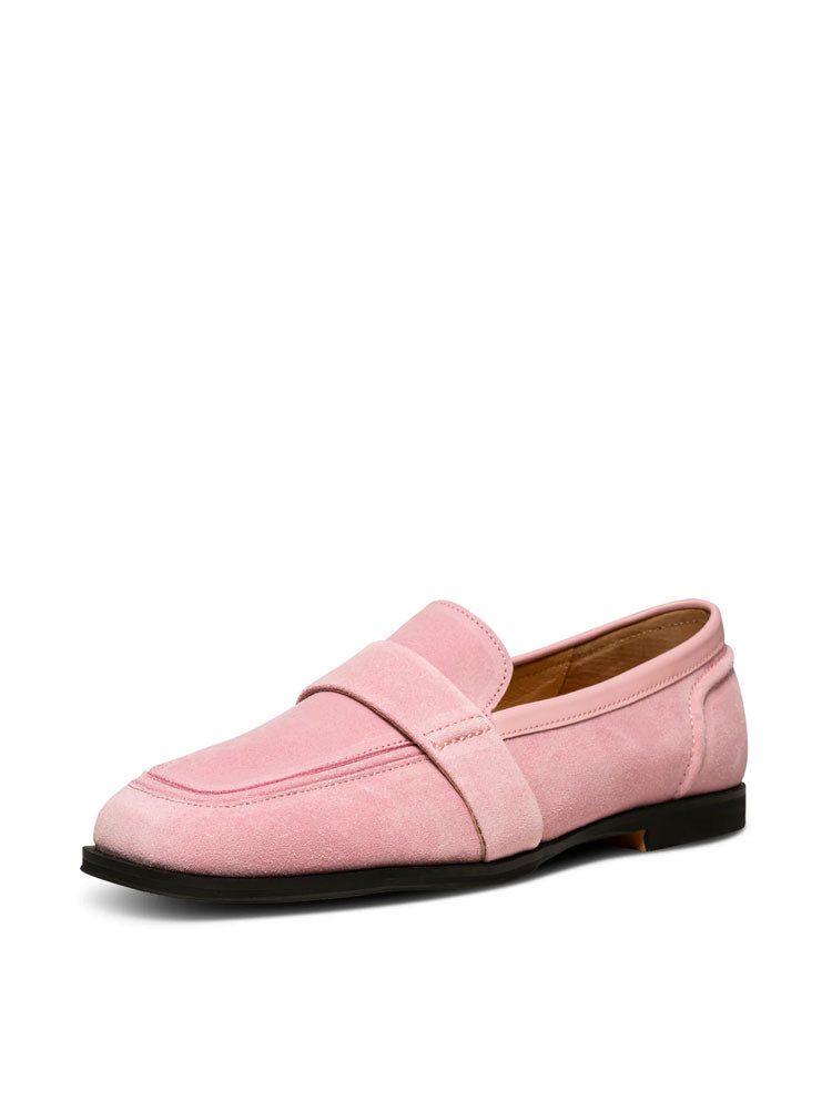 Shoe The Bear Erika Saddle Loafer Soft Pink