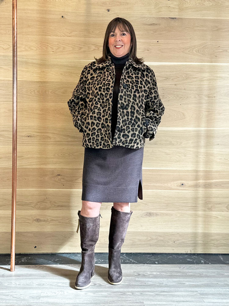 Soaked in Luxury SLLeony Akeleje Jacket Animal Print