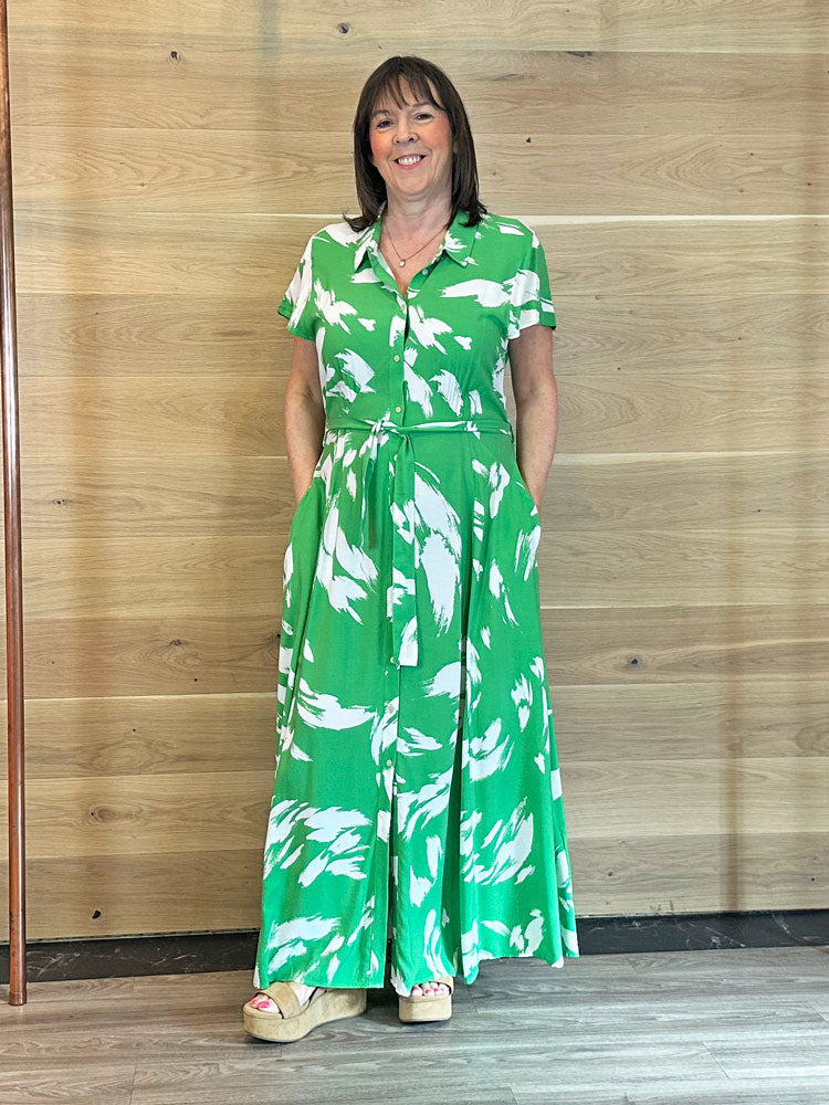 Soaked SLArjana Maxi Dress Vibrant Green