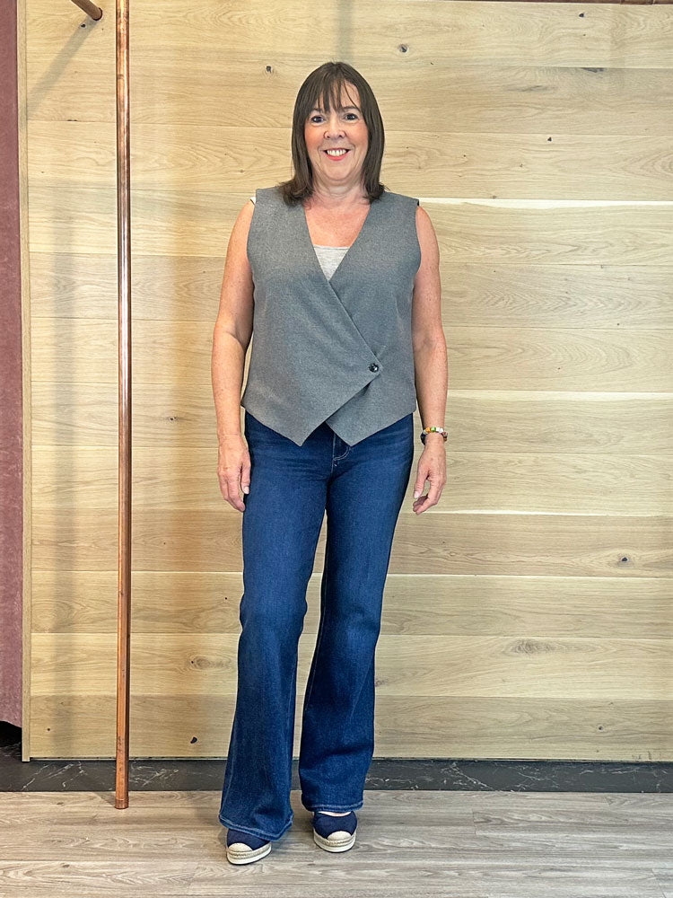 Sofie Schnoor VirginaSW Vest Grey Melange