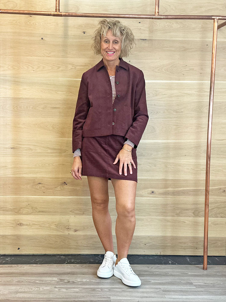Sofie Schnoor ZuriSW Jacket Plum