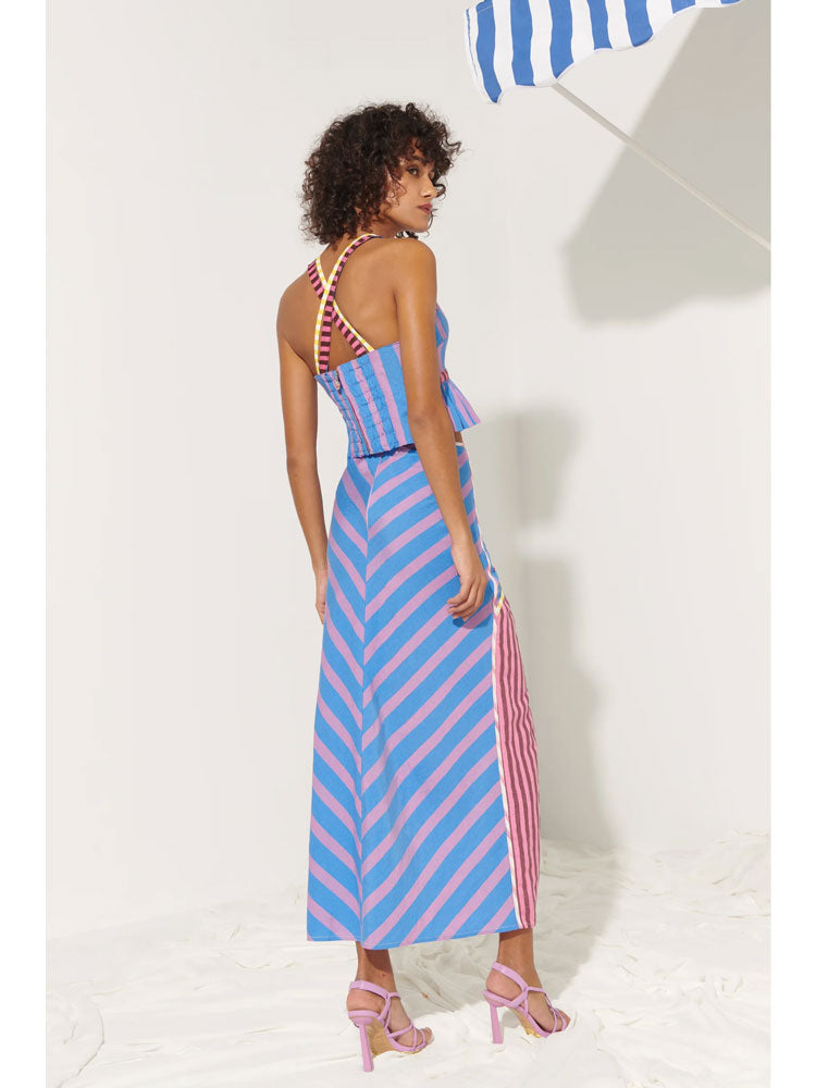 Celia B Souci Skirt Stripe Multi