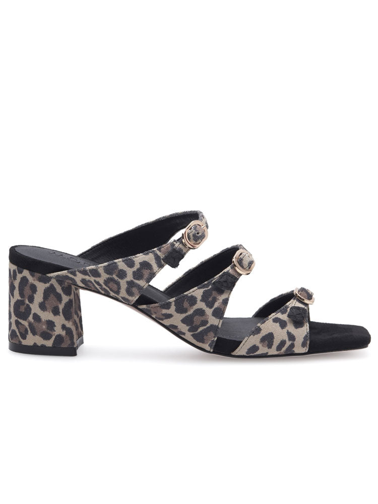 Shoe The Bear Hanna Heeled Sandals Leopard