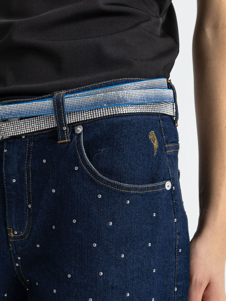 Coster Copenhagen Studded Jeans Blue