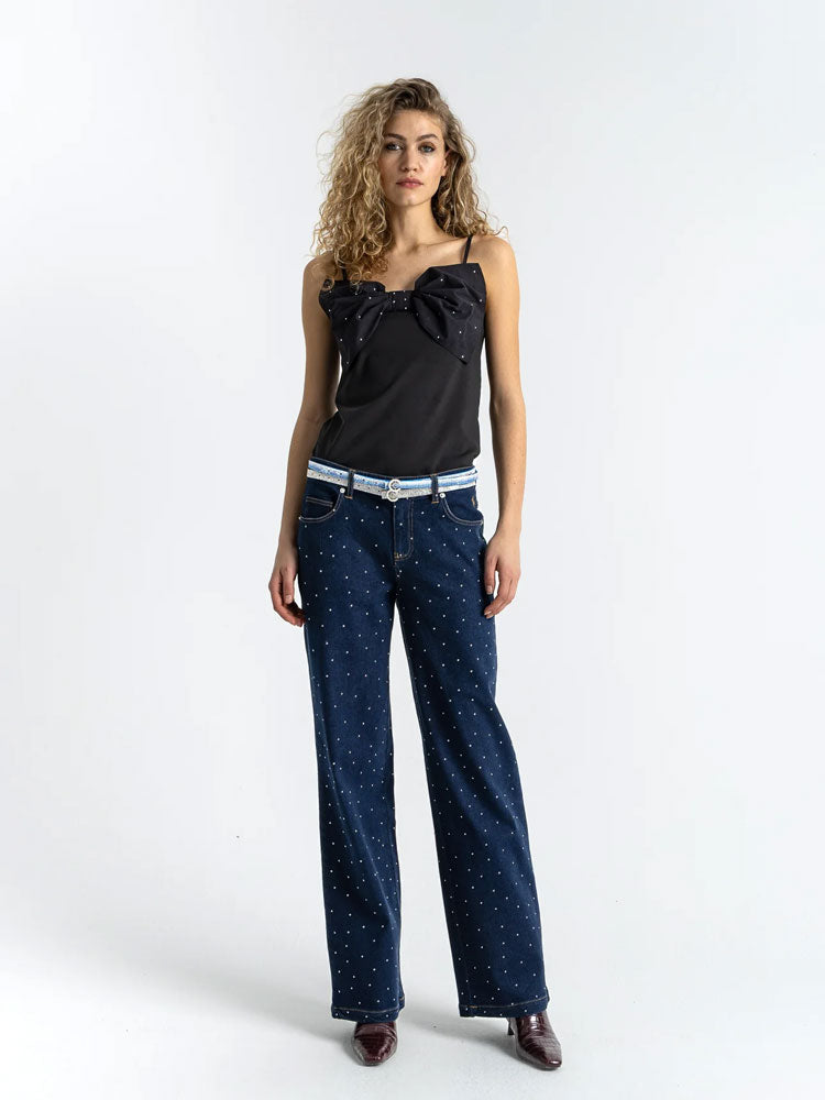 Coster Copenhagen Studded Jeans Blue