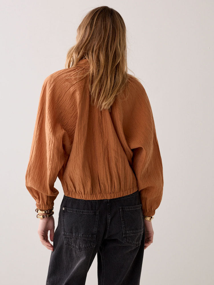 Summum Blouse Jacket Cinnamon