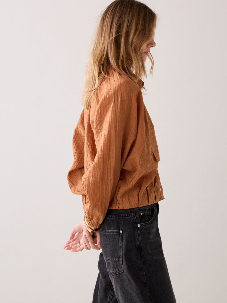 Summum Blouse Jacket Cinnamon