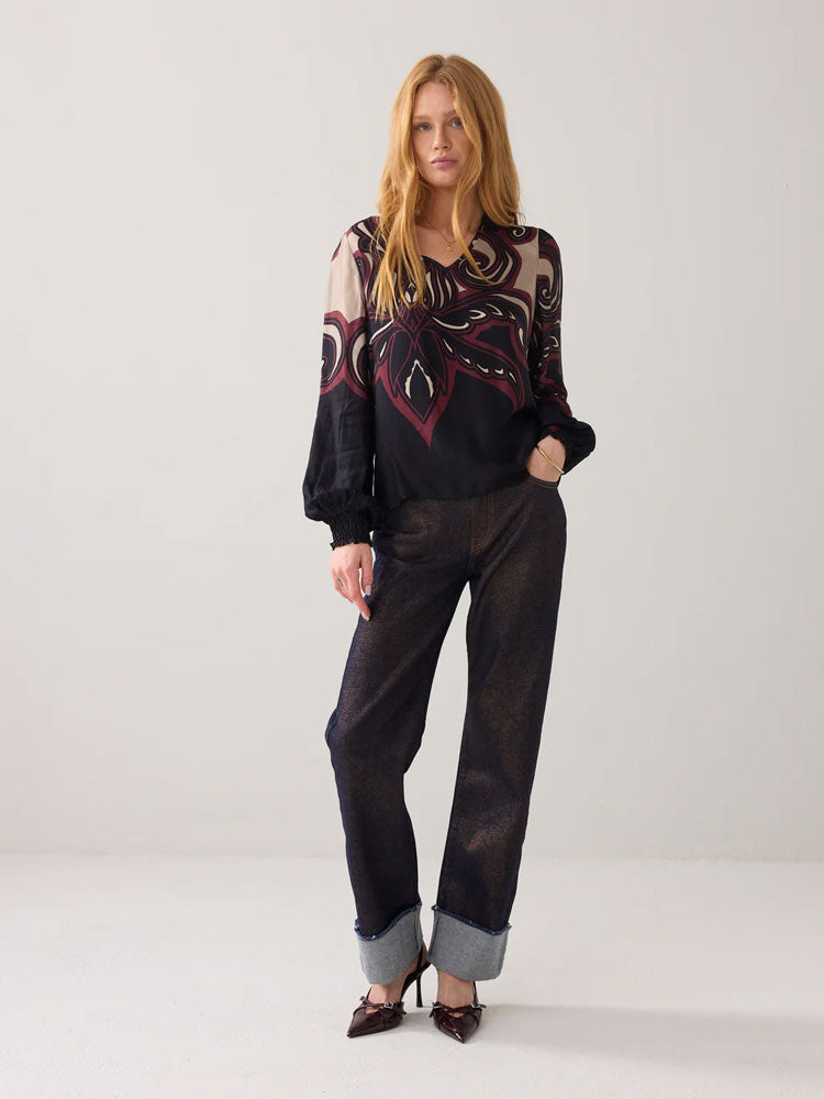 Summum Printed Blouse Multi