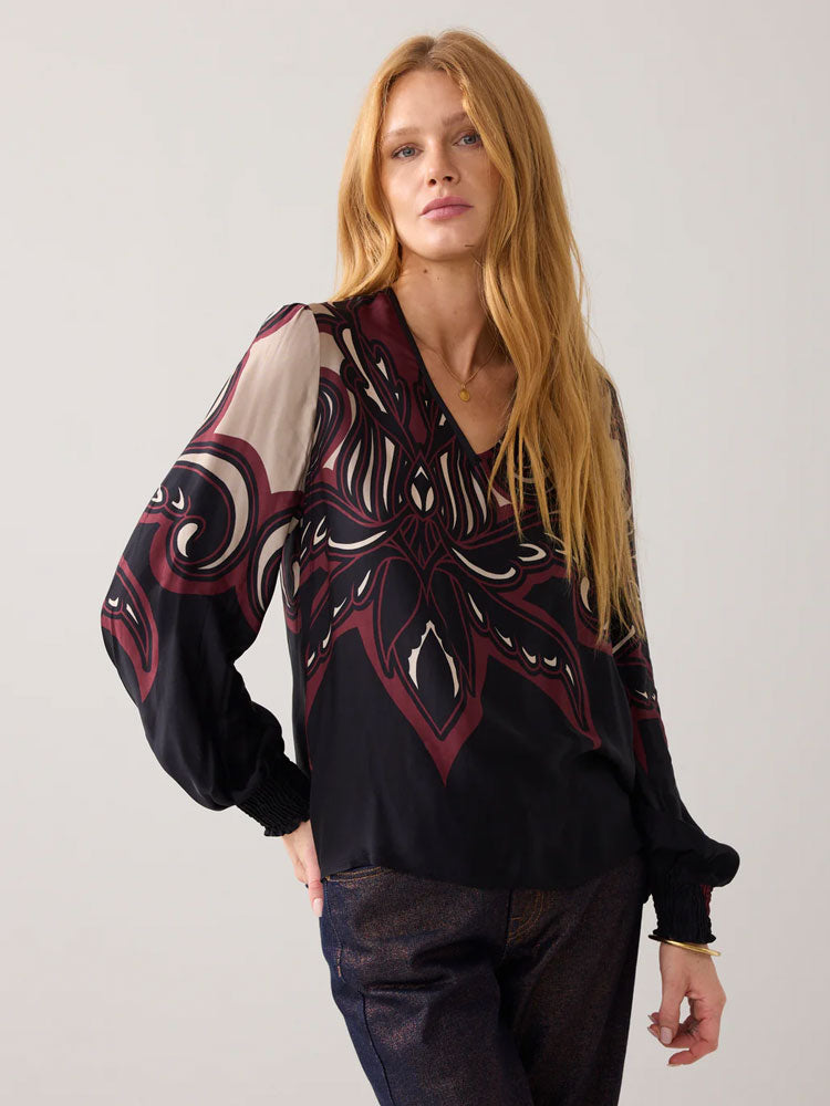 Summum Printed Blouse Multi