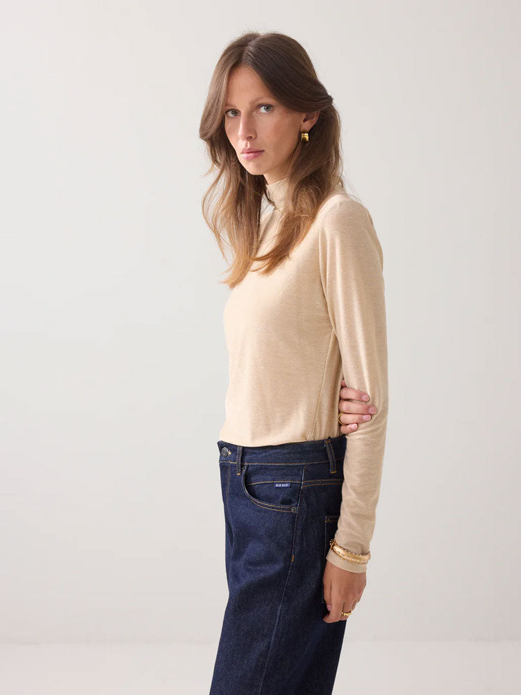 Summum Long Sleeve Top Prosecco