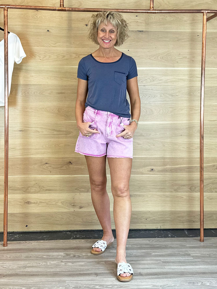 Summum Denim Shorts Cyclaam