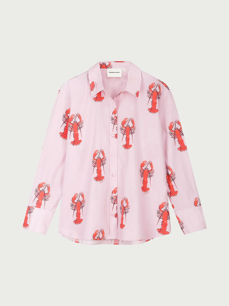 Fabienne Chapot Tony Blouse Cherry Blossom Tangerine