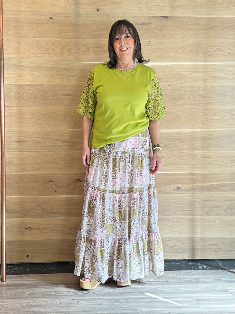 Emme Marella Emmceppo Top Apple Green