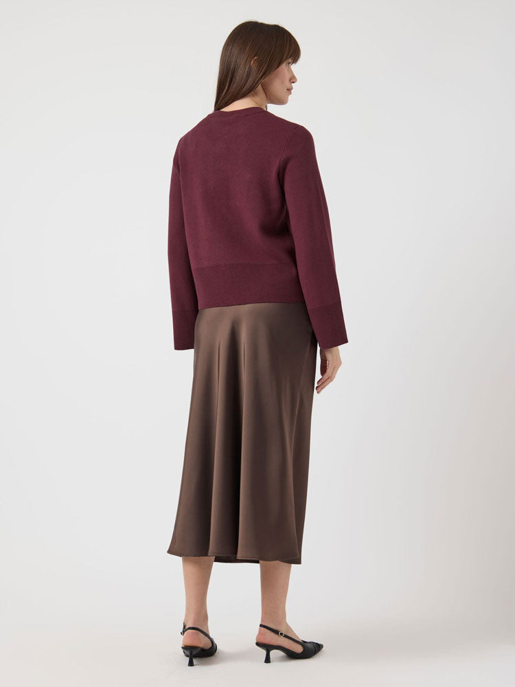 YAS Yaspimi Knitted Cardigan Port Royale