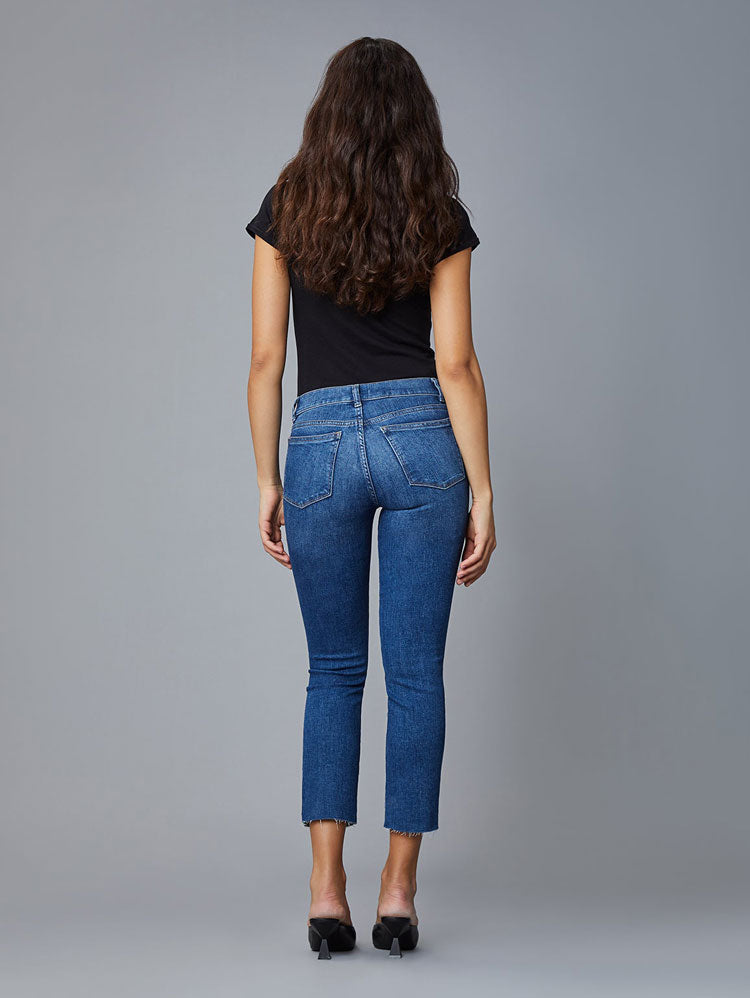DL1961 Mara Straight Jeans in Stellar