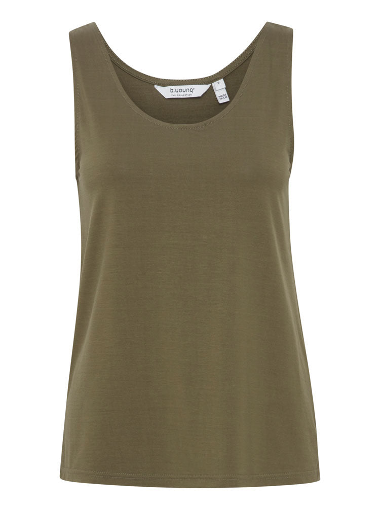 B Young ByRexima Tank Top Olive