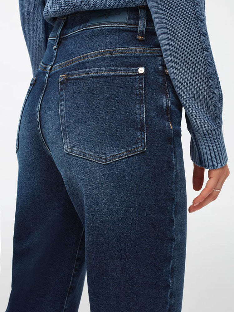 Blauwe 7 FOR ALL MANKIND Straight leg jeans CALIE STRAIGHT JASPER Blauwe 7 FOR ALL MANKIND Straight leg jeans CALIE STRAIGHT JASPER