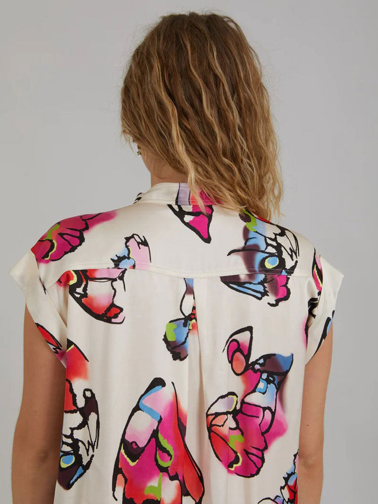 Coster Copenhagen Shirt with Butterfly Print