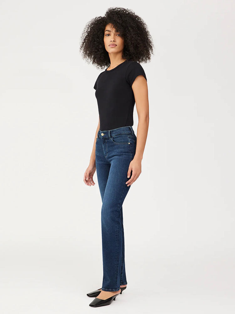 DL1961 Mara Straight Jeans in India Ink